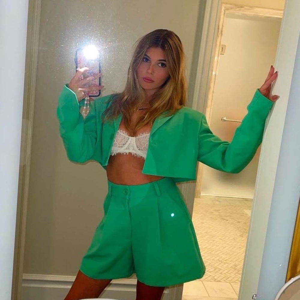 Green weworewhat matching suit size small